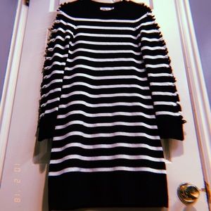 Eliza J striped sweater dress